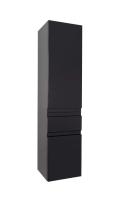 Шкаф-пенал 35 см Jacob Delafon Madeleine EB2069D-J52 правый, блестящий чёрный